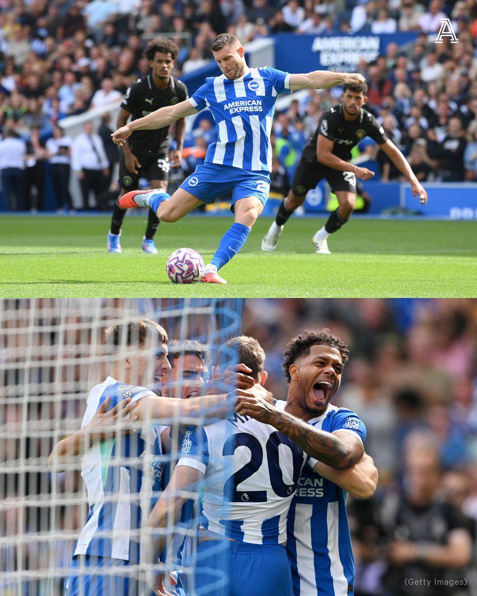 对曼城破门，米尔纳同时成为英超时代第二年轻&amp;amp;年长的进球者