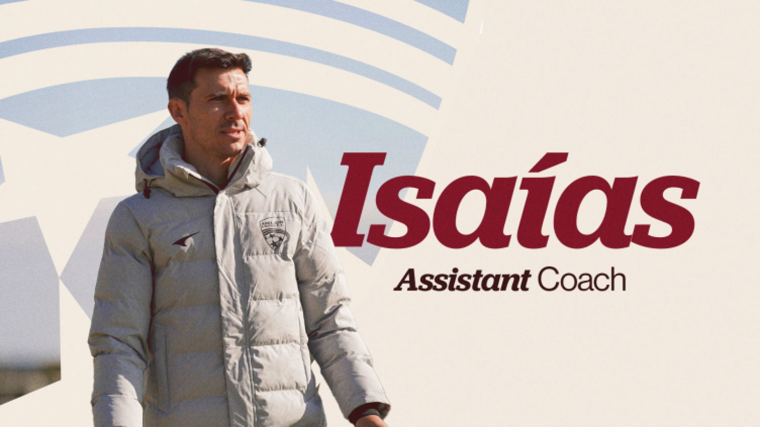 官方：阿德莱德联名宿伊萨亚斯正式出任球队助理教练